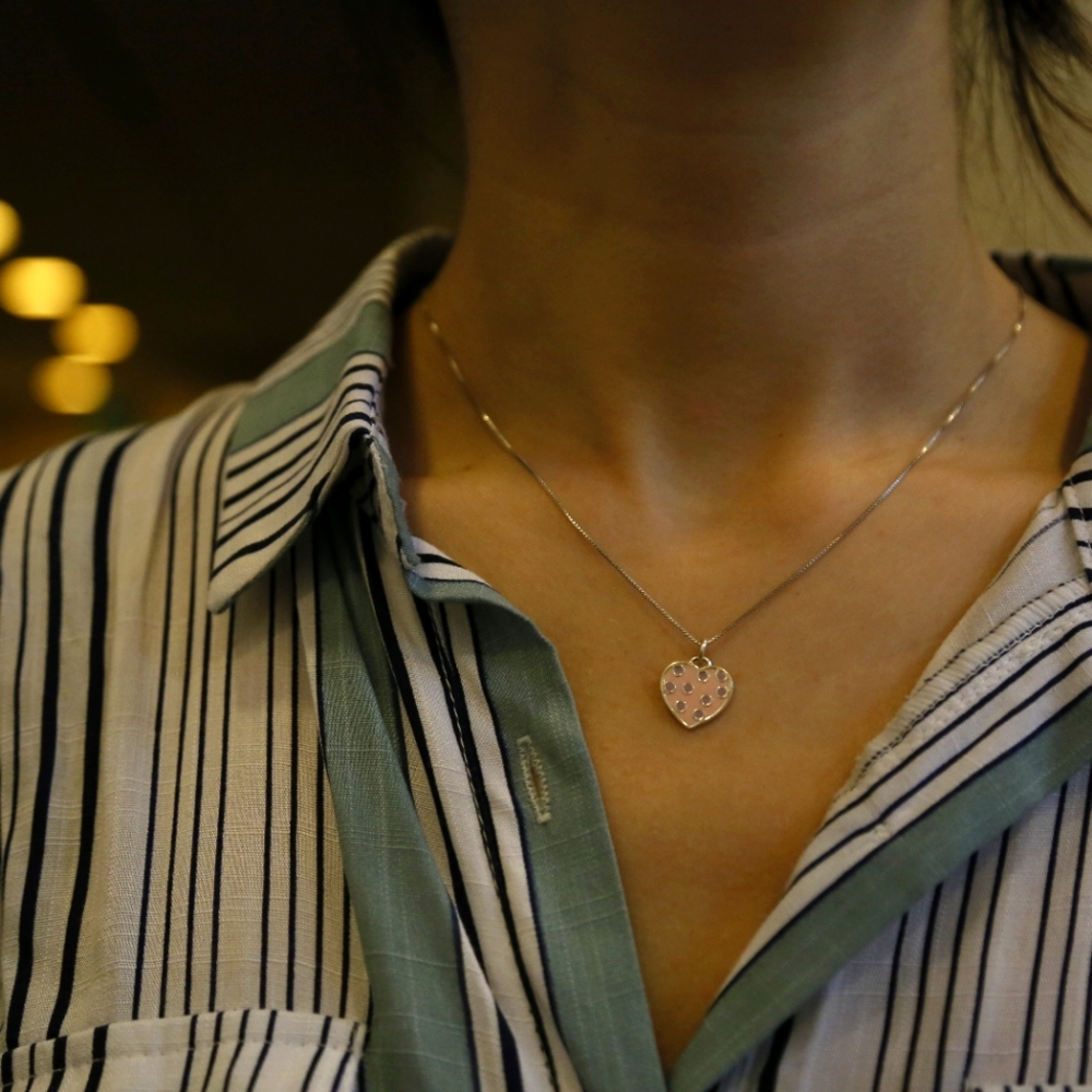 Silver Kids Pendant w/chain